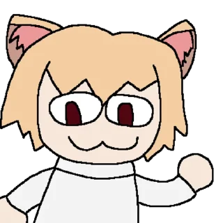 ✋ emoji Neco Arc Appreciation Telegram sticker 14 of 19
