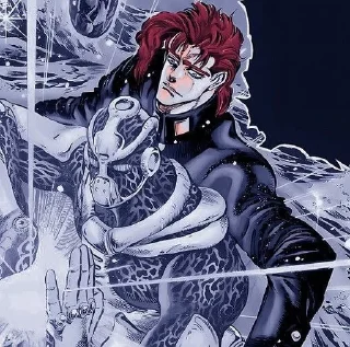 🙃 emoji Kakyoin manga Telegram sticker 13 of 47