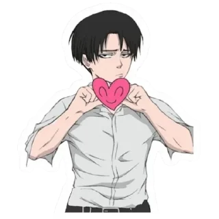 Sticker from Levi Ackerman ван лаф