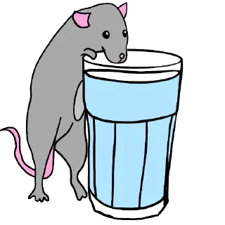 💧 emoji RATS :: @artkmia Telegram sticker 11 of 53