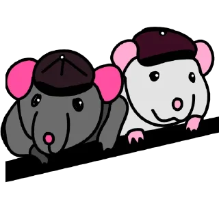👀 emoji RATS :: @artkmia Telegram sticker 7 of 53