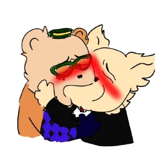 Sticker from Сэмлекин мой муш или типо того лолф 👎🏿