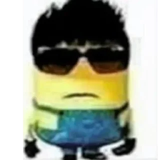 😎 emoji миньенсы :: @kolenkaauf1 Telegram sticker 7 of 60