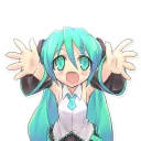 👐 emoji Vocaloid @IMG_2D Telegram sticker 24 of 47