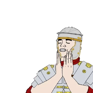 Sticker from Roman meme by @Sanius_Stickers