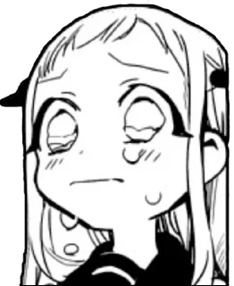 😢 emoji Toilet-bound Hanako-kun Telegram sticker 13 of 18