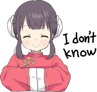 🤷‍♀️ emoji Animu pack 3000 @voyager2d Telegram sticker 13 of 45
