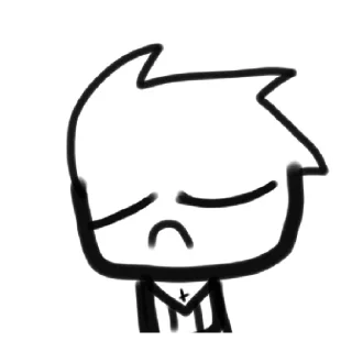 😔 emoji Кривой-Петросян🕳 Telegram sticker 7 of 32