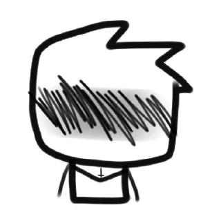 😶 emoji Кривой-Петросян🕳 Telegram sticker 5 of 32