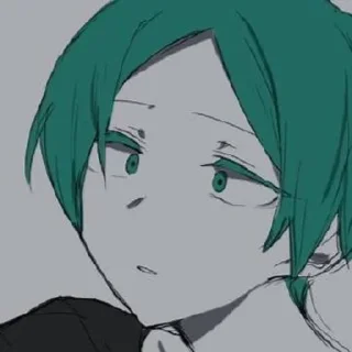 😟 emoji phosphophyllite Telegram sticker 17 of 90
