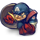 😛 emoji @TVstickers Hero of Marvel and DC Telegram sticker 13 of 82