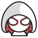 😍 emoji @TVstickers MarvelDCcomics Telegram sticker 11 of 119