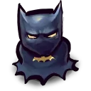 🦇 emoji @TVstickers Hero of Marvel and DC Telegram sticker 7 of 82