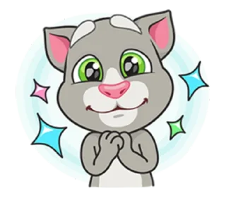 Sticker from Talking Tom