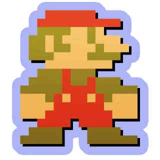 Sticker from MARIO