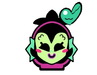 ❤️ emoji Willow Pins @BrawlStarsStik Telegram sticker 7 of 11
