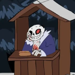 Sticker from Horror!Sans @undertalesticker