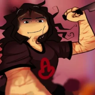 🔪 emoji Джон Доу Telegram sticker 17 of 22