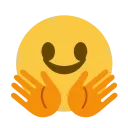 🤗 emoji Custom Emoji @IMG2D Telegram sticker 10 of 15