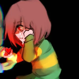 😥 emoji Chara by @naixbokxvs Telegram sticker 19 of 22