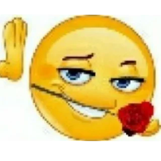 🙂 emoji Ник не придумал Telegram sticker 17 of 65