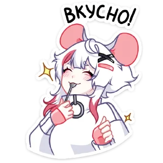 ☺️ emoji Мауси в кофте (@TgSticker) Telegram sticker 10 of 48