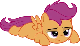 Sticker from Scootaloo | @MyLittlePony_bots