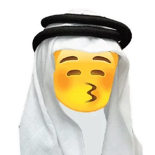 😗 emoji @TVstickers Arabic Emotions Telegram sticker 5 of 13