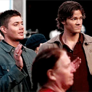 👏 emoji Supernatural @Stikernutui Telegram sticker 16 of 50