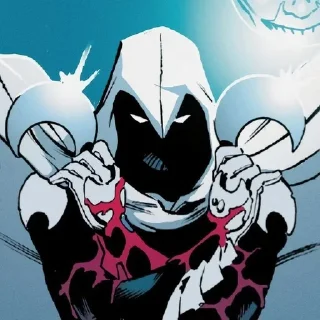 Sticker from @Qwarier ⬅️ Moon Knight by