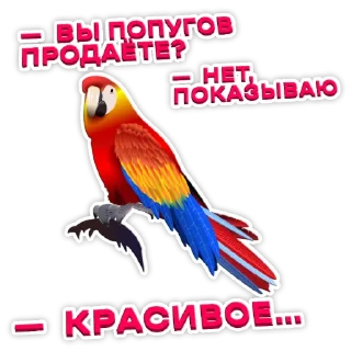 🦜 emoji SANTROPE ROLE PLAY Telegram sticker 14 of 35