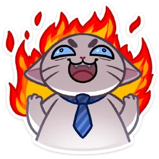 🔥 emoji Деловой Стёпа (@TgSticker) Telegram sticker 24 of 48