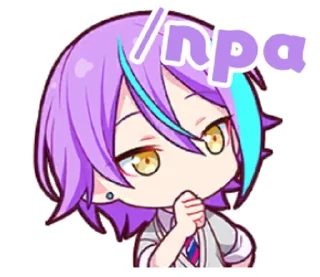 🎈 emoji @hiatusrui ♪ rui tone indicators Telegram sticker 15 of 16