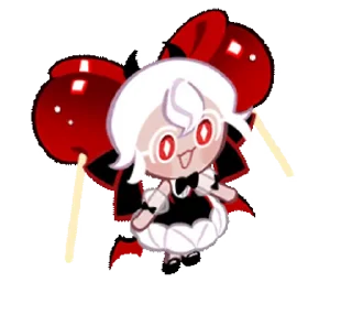 🤩 emoji Candy Apple Cookie • @run_cookie_run Telegram sticker 23 of 50