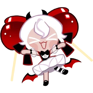 Sticker from Candy Apple Cookie! @cookierunstickersarchiev