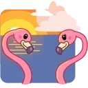 🌅 emoji Пинки @FOXDIZIGNERLIFE Telegram sticker 9 of 27