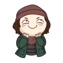 😏 emoji Клара Telegram sticker 7 of 49