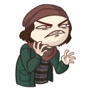 😡 emoji Клара Telegram sticker 5 of 49