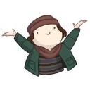 😃 emoji Клара Telegram sticker 8 of 49
