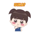 👧 emoji Cewek Kepo Telegram sticker 20 of 41