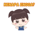 👧 emoji Cewek Kepo Telegram sticker 15 of 41