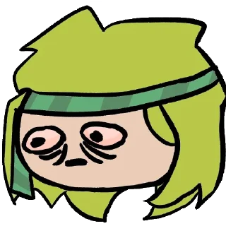 😓 emoji mbti Telegram sticker 14 of 17