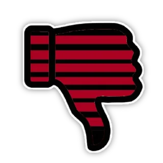 👎 emoji СКВАД АНТИКВД Telegram sticker 24 of 52
