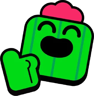 👍 emoji ЗНАЧКИ БРАВЛ СТАРС 3 Telegram sticker 22 of 74