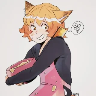 😼 emoji ren Telegram sticker 7 of 43