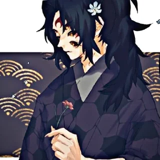 🕸 emoji Kokushibo/Michikatsu Telegram sticker 16 of 120