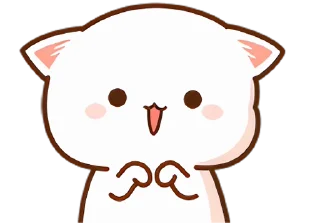 ☺️ emoji Peach Cats Pt.2 @jp_stickers Telegram sticker 20 of 24