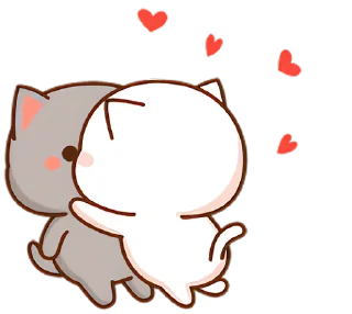 😘 emoji Peach Cats Pt.2 @jp_stickers Telegram sticker 17 of 24