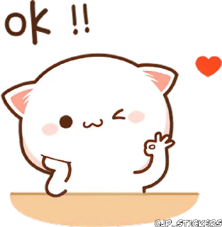 👌 emoji Peach Cats Pt.3 @jp_stickers Telegram sticker 7 of 25