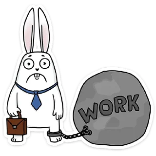 Sticker from Кроль в офисе :: @stickroom